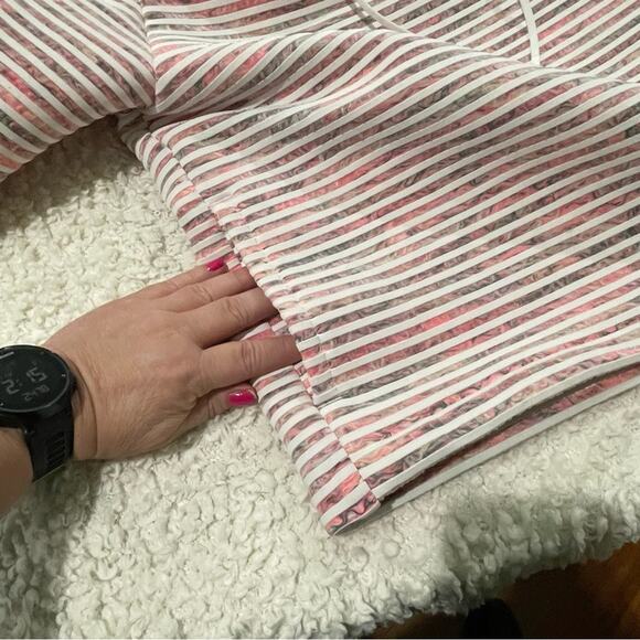 Under Armour UA Hoodie Multicolor 4-way stretch material Winter Size S Pink Gray - Picture 9 of 14